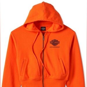 Harley-Davidson 120th Anniversary Orange Sweatshirt